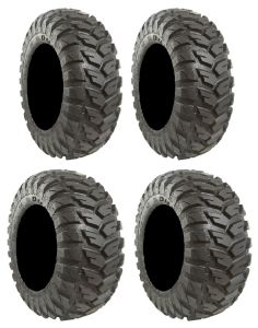 Full set of Duro Frontier (6ply) Radial 25x8-12 and 25x10-12 ATV Tires (4)