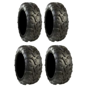 Full set of Duro Kaden (6ply) 25x8-12 and 25x10-12 ATV Tires (4)
