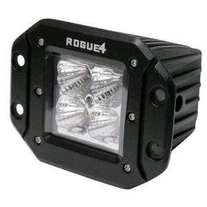 Rogue4 Bravo Series Mini Flush Mount RGB LED Spot Light Bar Black