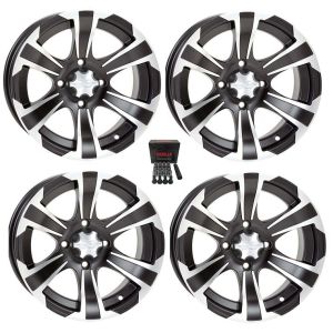 ITP SS312 ATV Wheels/Rims Black 12