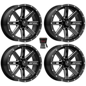 MSA M41 Boxer ATV Wheels/Rims Milled 14