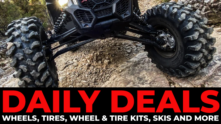 ATV wheels, tires and parts
